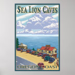 Oregon - de Holen van de Zeeleeuw Posters