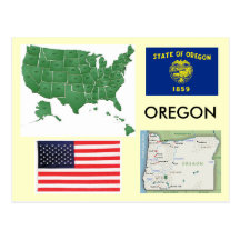 Oregon, de V.S. Wenskaarten