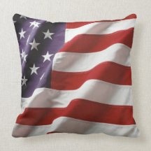 Oreiller de drapeau américain