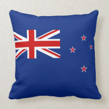 Oreiller de drapeau de la Nouvelle Zélande