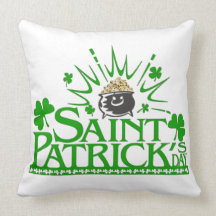 Oreiller de pot de l'or de St Patrick