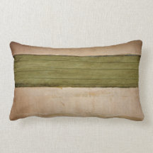 Oreiller vert de rayure, Copyright Karen J William
