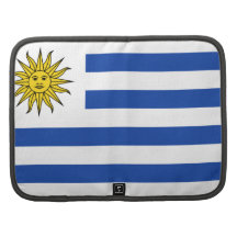 Organisateurs de folio de drapeau de l'Uruguay Agenda