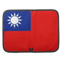 Organisateurs de folio de drapeau de Taïwan Agenda Folio