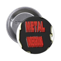 Origine ethnique noire souterraine en métal badges