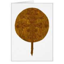 Ornament tribal Afrika Africa Karte