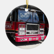 ornement bilatéral de camion de pompiers