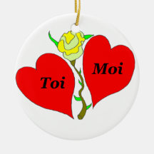 ORNEMENT COEUR TOI ET MOI