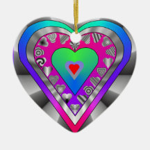Ornement de coeur