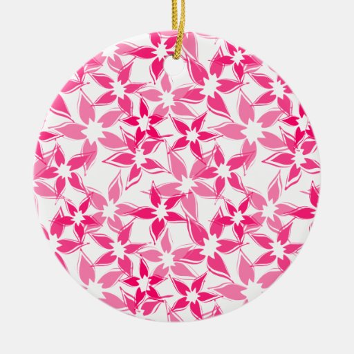 Ornement floral mignon