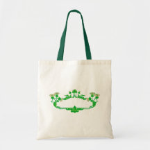 ornement florales floral sac de toile