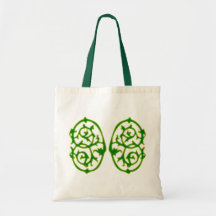 ornement florales floral sac de toile
