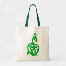 ornement florales floral sac en toile