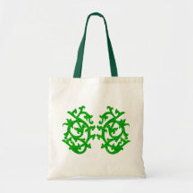 ornement florales floral sac en toile