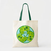 ornement florales floral sac en toile