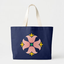 ornement florales floral sac en toile