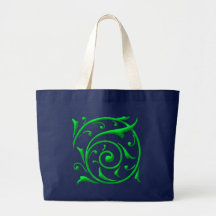 ornement florales floral sac fourre-tout