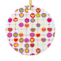 Ornement mignon de coeurs