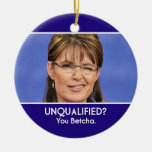 Ornement non qualifié de Sarah Palin