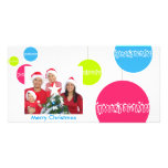 Ornements Carte Avec Photo