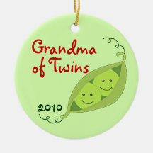 Ornements personnalisés pour des grands-parents de