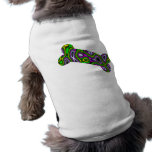 Os de chienchien de labyrinthe de fractale t-shirts pour chien