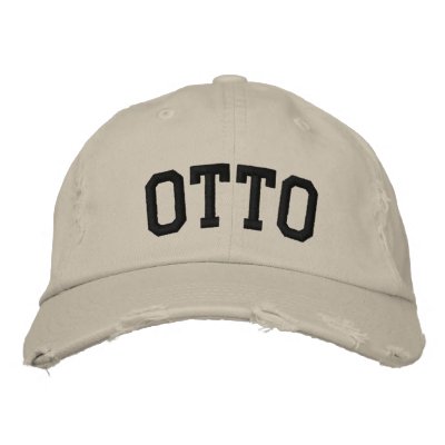 Otto a brodé le chapeau casquettes brodées