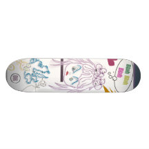 OU PLANCHES À ROULETTES CUSTOMISÉES