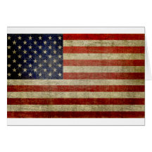 Oude Amerikaanse Vlag Kaart