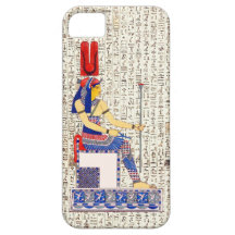 Oude Egyptische Koningin Hieroglyphics Design Case-Mate iPhone 5 Hoesjes