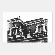 Oude Foto Versailles Rechthoek Sticker