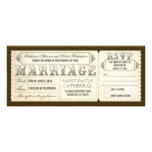 oude vintage huwelijksuitnodigingen - kaartjes & R