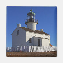 Oude vuurtoren koelkast magneten