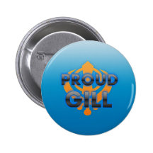 Ouïe fière, fierté d'ouïe badge avec épingle