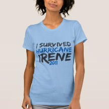 Ouragan survécu Irène T-shirts