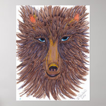 Ours d'animal familier posters