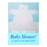 Ours de baby shower ! invitations personnalisées