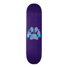 Ours de bébé - bleu plateaux de skate