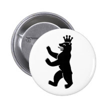 Ours de Berlinois Badge Avec Épingle