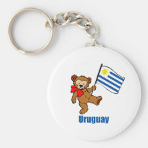 Ours de nounours de l'Uruguay Porte-clé