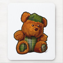 Ours en peluche tapis de souris