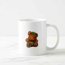 Ours en peluche tasse