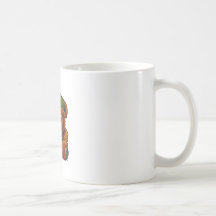 Ours en peluche tasse