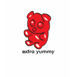 ours gommeux rouge t