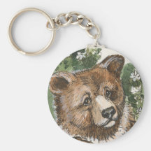 Ours gris CUB Porte-clef