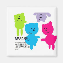 Ours Magnets Pour Réfrigérateur