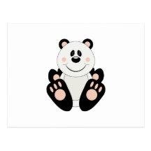 Ours panda de Cutelyn Carte Postale