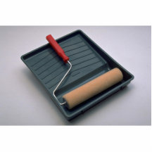 Outils du rouleau et de la casserole de peinture c photos en relief