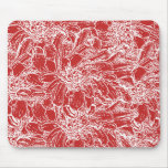 outlinedredflowercollagepng tapis de souris