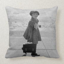 Outre de pour travailler, les années 1930 coussin